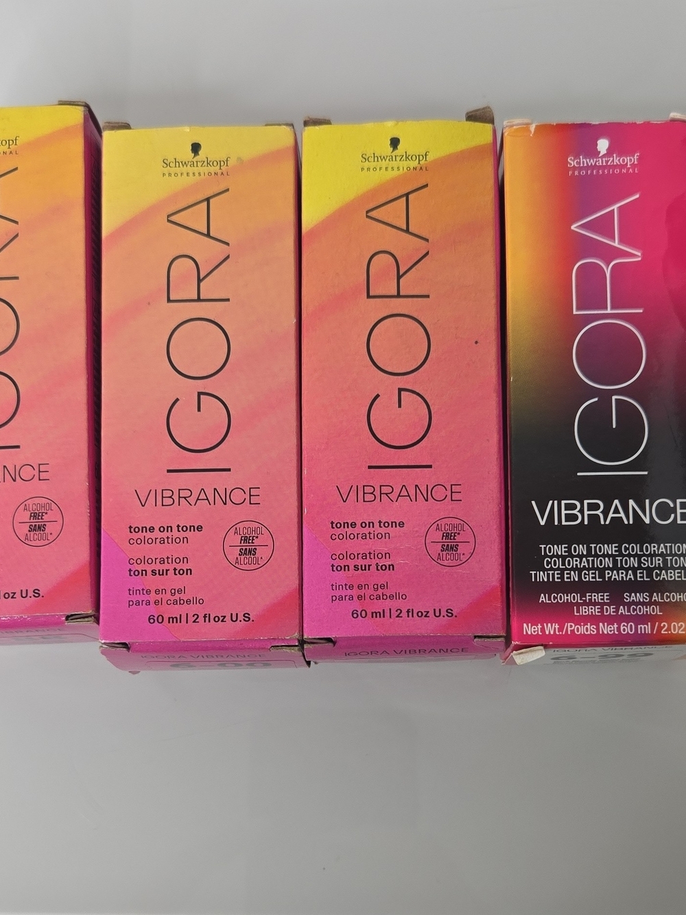 Schwarzkopf  IGORA Vibrance** Lot Of 4**